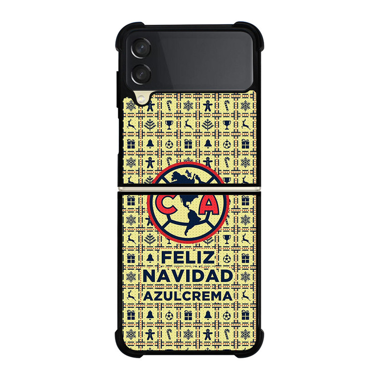 CLUB AMERICA MEXICO AZULCREMA AGUILAZ Samsung Galaxy Z Flip 3 Case Cover