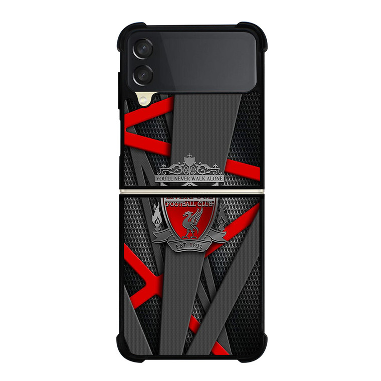 FOOTBALL CLUB LIVERPOOL FC LOGO THE REDS Samsung Galaxy Z Flip 3 Case Cover FOOTBALL CLUB LIVERPOOL FC LOGO THE REDS Samsung Galaxy Z Flip 3 Case Cover