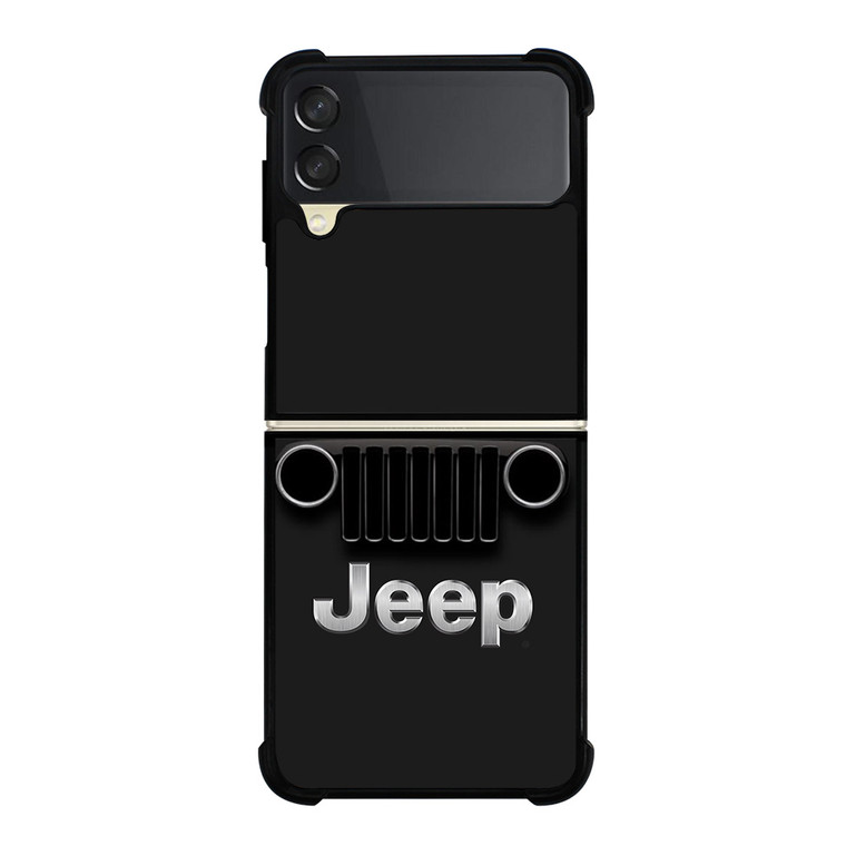 JEEP LOGO OFF ROAD CAR EMBLEM Samsung Galaxy Z Flip 3 Case Cover