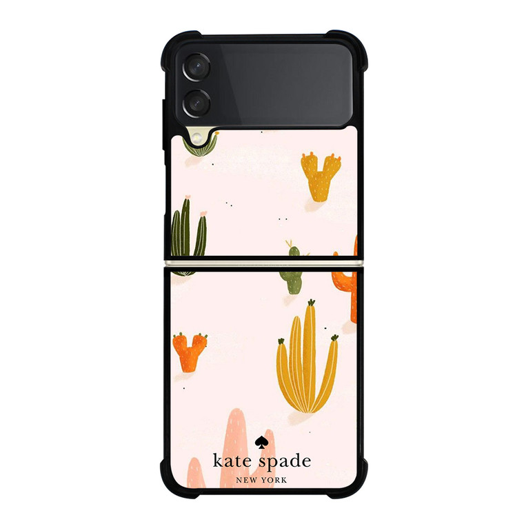 KATE SPADE NEW YORK LOGO CACTUS Samsung Galaxy Z Flip 3 Case Cover