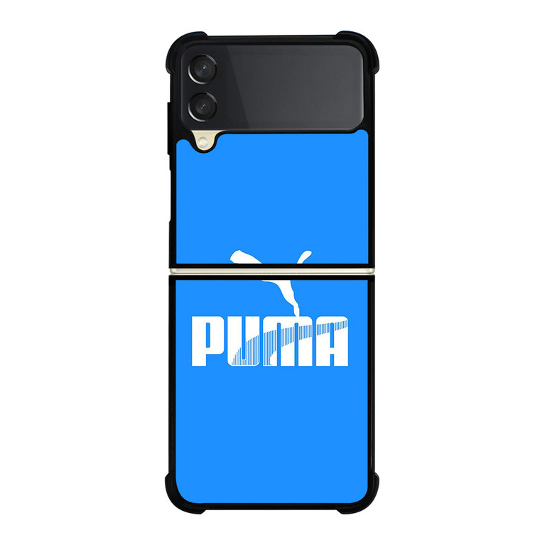 PUMA LOGO BLUE ICON Samsung Galaxy Z Flip 3 Case Cover