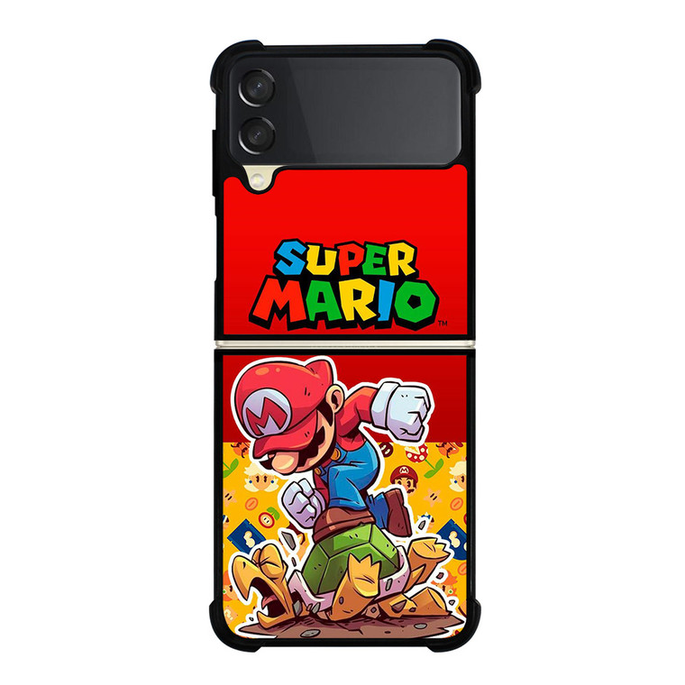 SUPER MARIO BROSS NINTENDO GAME Samsung Galaxy Z Flip 3 Case Cover