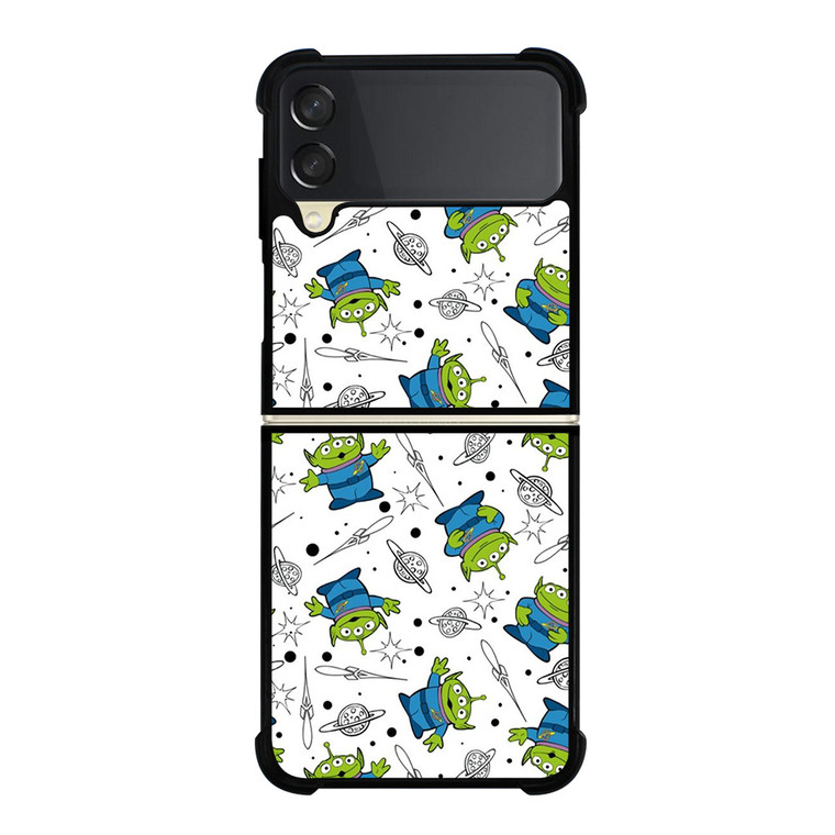 TOY STORY DISNEY ALIEN COLLAGE Samsung Galaxy Z Flip 3 Case Cover