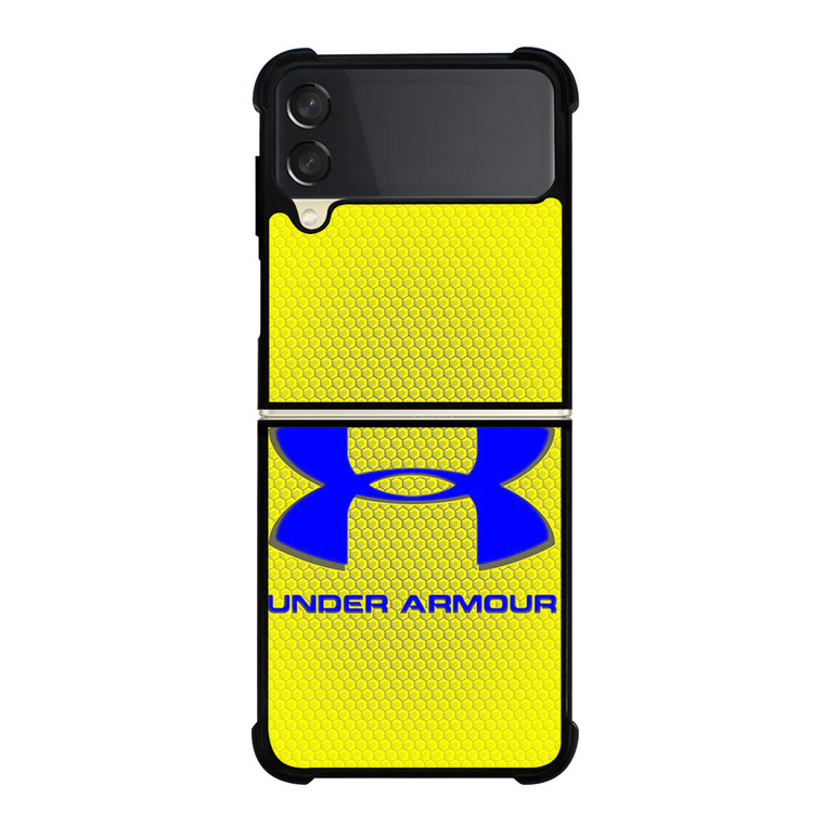 UNDER ARMOUR LOGO BLUE YELLOW Samsung Galaxy Z Flip 3 Case Cover