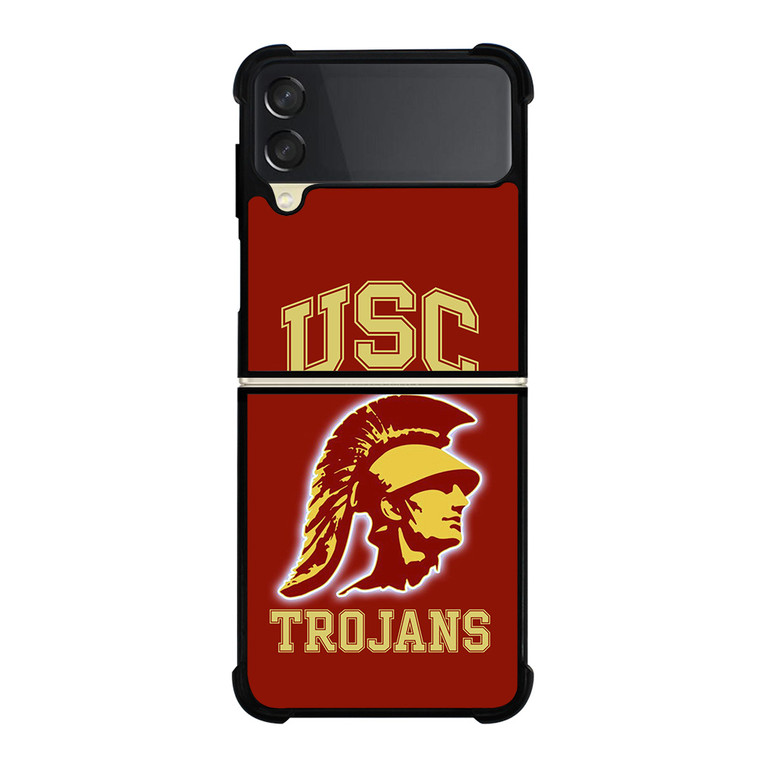 USC TROJANS FOOTBALL LOGO ICON Samsung Galaxy Z Flip 3 Case Cover