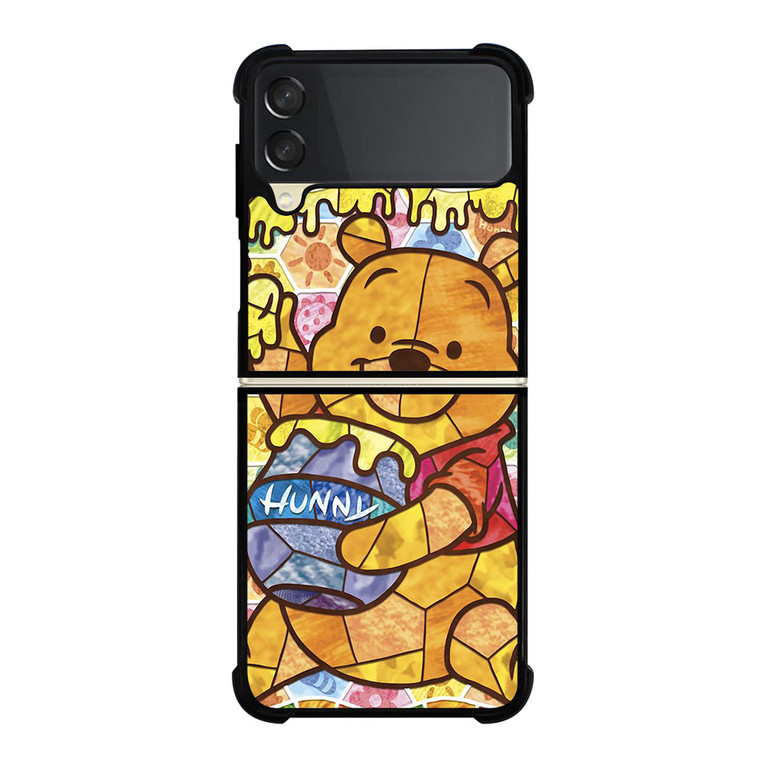 WINNIE THE POOH DISNEY MOZAIC ART Samsung Galaxy Z Flip 3 Case Cover