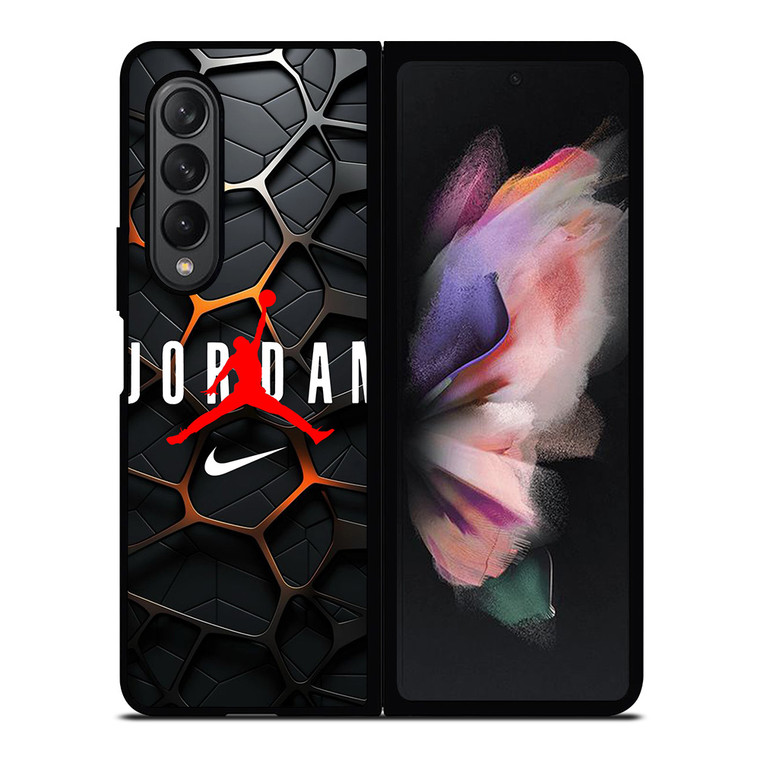 AIR JORDAN SHOES NIKE LOGO EMBLEM Samsung Galaxy Z Fold 3 Case Cover