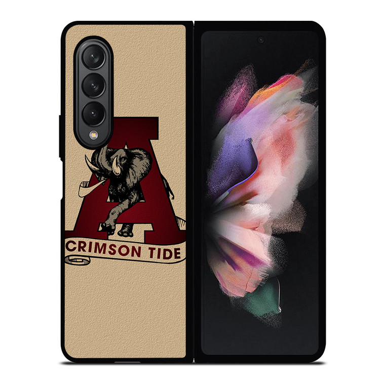 ALABAMA CRIMSON TIDE ROLL FOOTBALL Samsung Galaxy Z Fold 3 Case Cover