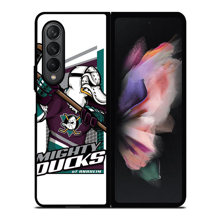 ANAHEIM DUCKS LOGO HOCKEY NHL ICON Samsung Galaxy Z Fold 3 Case Cover