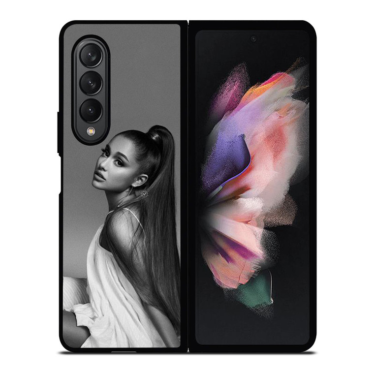 ARIANA GRANDE BLACK AND WHITE Samsung Galaxy Z Fold 3 Case Cover