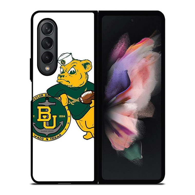 BAYLOR BEARS LOGO BASKETBALL UNIVERSITY TEAM ICON Samsung Galaxy Z Fold 3 Case Cover