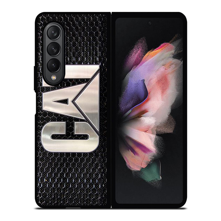 CATERPILLAR LOGO CAT NAME PLATE Samsung Galaxy Z Fold 3 Case Cover