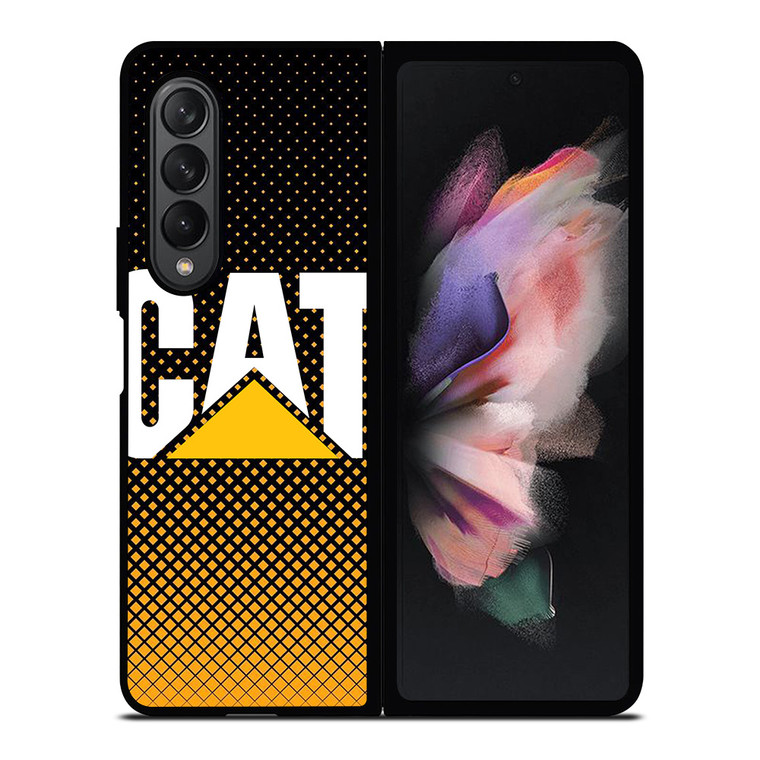 CATERPILLAR TRACTOR LOGO CAT EMBLEM Samsung Galaxy Z Fold 3 Case Cover