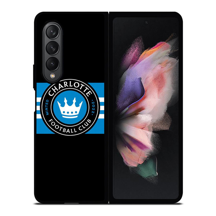 CHARLOTTE FOOTBALL CLUB MLS SOCCER TEAM Samsung Galaxy Z Fold 3 Case Cover