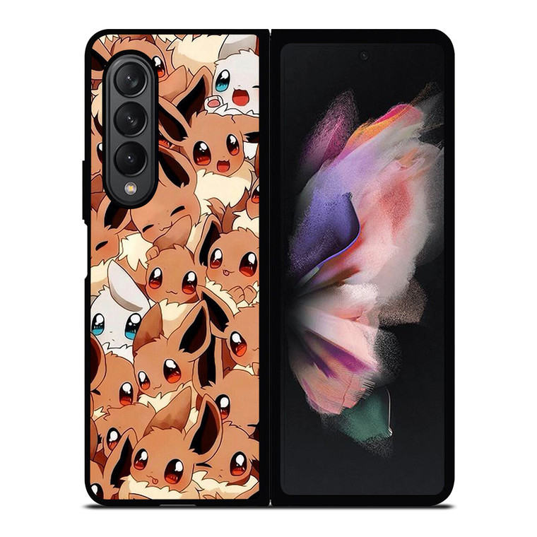 EEVEE POKEMON POCKET MONSTERS COLLAGE Samsung Galaxy Z Fold 3 Case Cover
