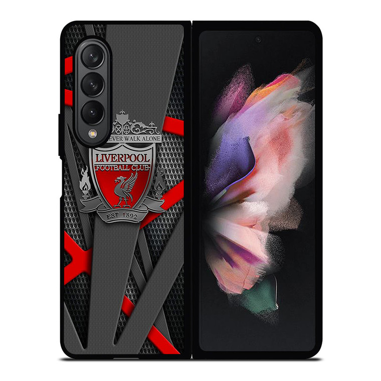 FOOTBALL CLUB LIVERPOOL FC LOGO THE REDS Samsung Galaxy Z Fold 3 Case Cover