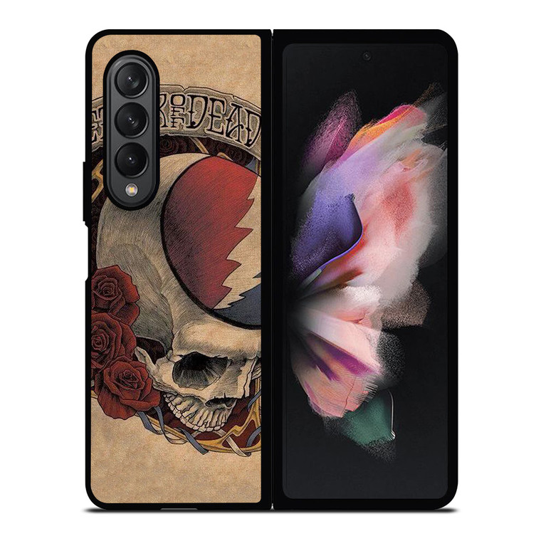 GRATEFUL DEAD SKULL LOGO ART Samsung Galaxy Z Fold 3 Case Cover