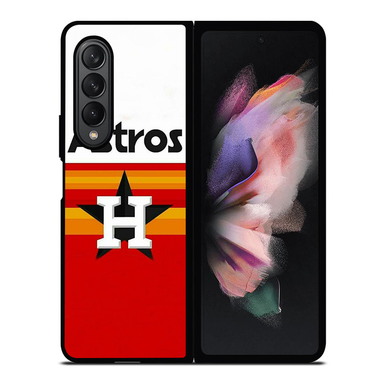 HOUSTON ASTROS LOGO MLB BASEBALL TEAM ICON Samsung Galaxy Z Fold 3 Case Cover