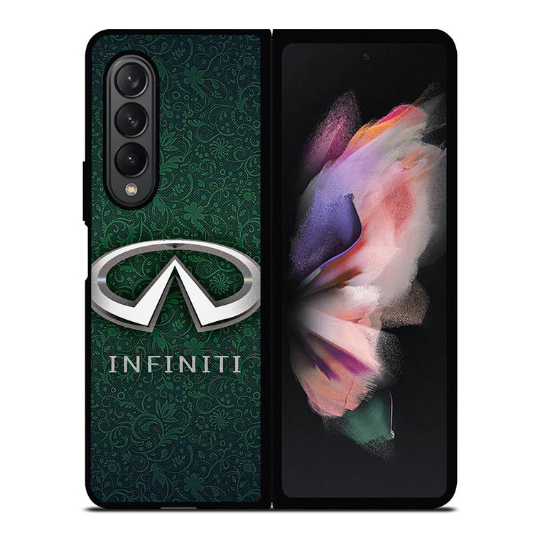 INVINITI CAR LOGO SEAMLESS Samsung Galaxy Z Fold 3 Case Cover