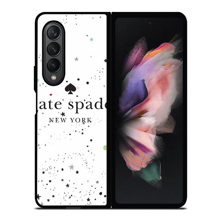 KATE SPADE NEW YORK LOGO STARS Samsung Galaxy Z Fold 3 Case Cover KATE SPADE NEW YORK LOGO STARS Samsung Galaxy Z Fold 3 Case Cover