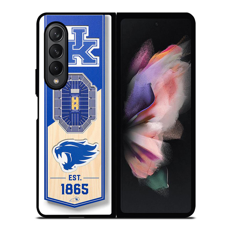 KENTUCKY WILD CATS UNIVERSITY BASKETBALL TEAM LOGO 1865 Samsung Galaxy Z Fold 3 Case Cover