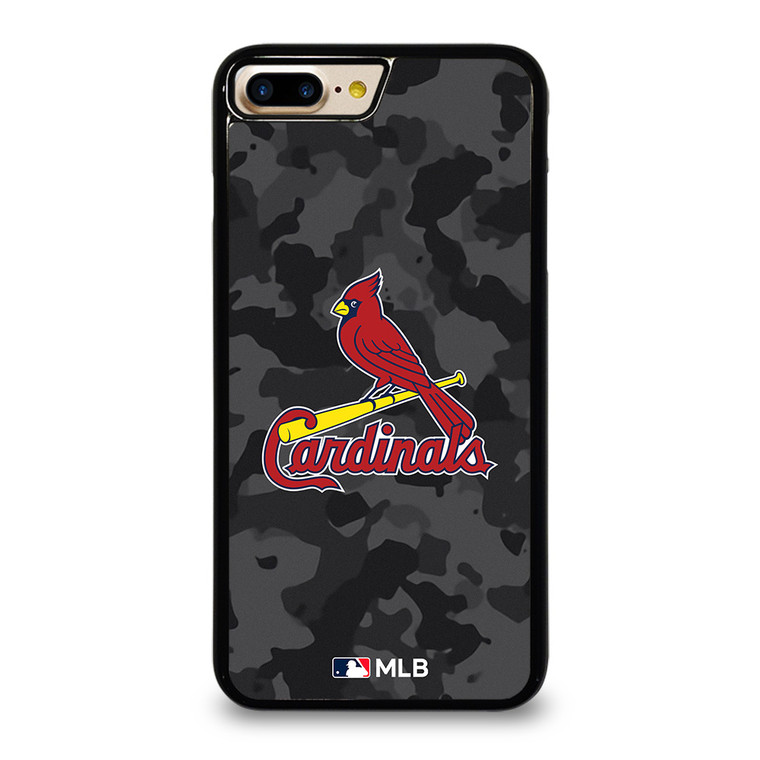 SAINT LOUIS CARDINALS BASEBALL BLACK CAMO iPhone 7 / 8 Plus Case Cover