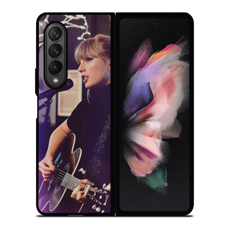 TAYLOR SWIFT LIVE WITH GUITAR Samsung Galaxy Z Fold 3 Case Cover