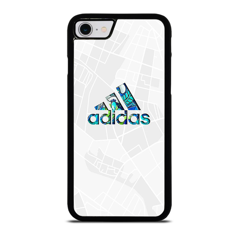 ADIDAS LOGO FLORAL SUMMER ICON iPhone SE 2022 Case Cover