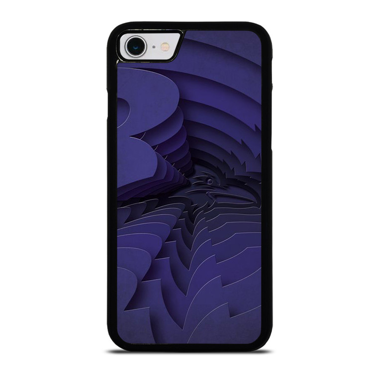 BALTIMORE RAVENS FOOTBALL LOGO NFL ICON iPhone SE 2022 Case Cover
