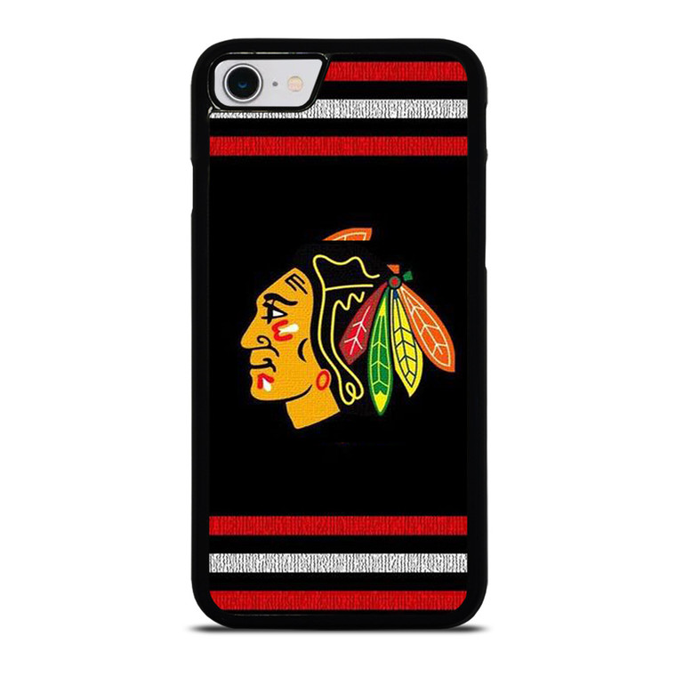 CHICAGO BLACKHAWKS HOCKEY TEAM LOGO ICON iPhone SE 2022 Case Cover