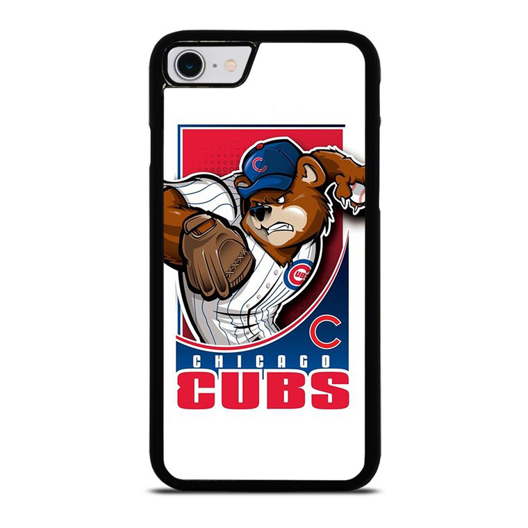 CHICAGO CUBS LOGO BASEBALL TEAM ICON iPhone SE 2022 Case Cover