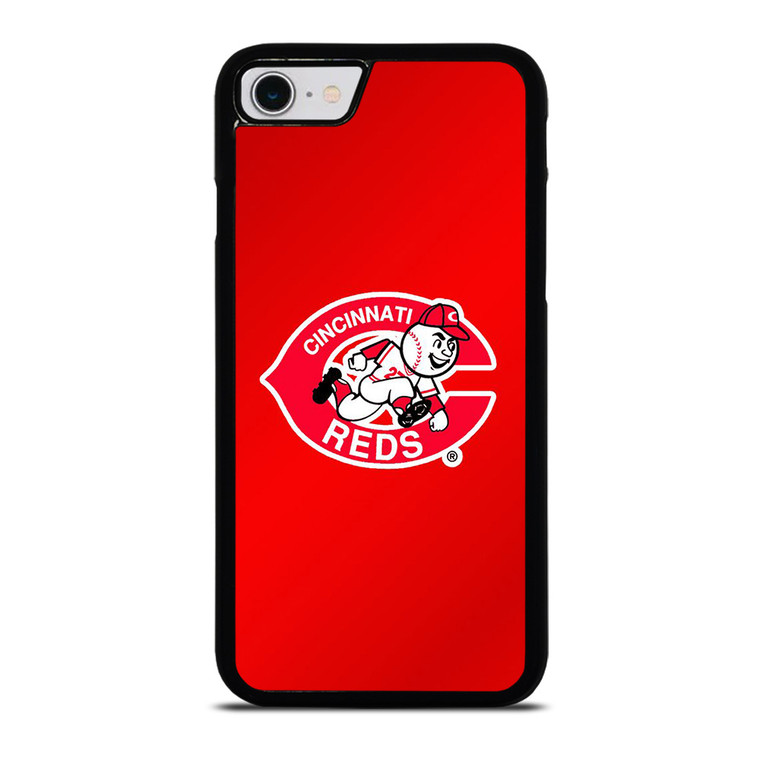 CINCINNATI REDS LOGO MLB BASEBALL TEAM ICON iPhone SE 2022 Case Cover