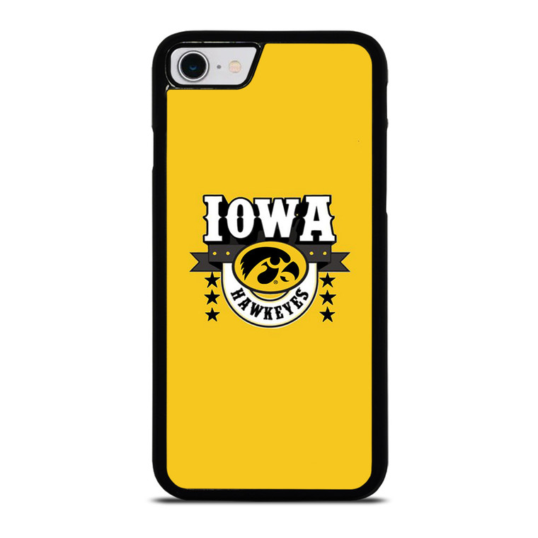 IOWA HAWKEYES LOGO UNIVERSITY BASKETBALL TEAM iPhone SE 2022 Case Cover