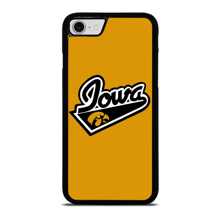 IOWA HAWKEYES UNIVERSITY BASKETBALL TEAM LOGO iPhone SE 2022 Case Cover