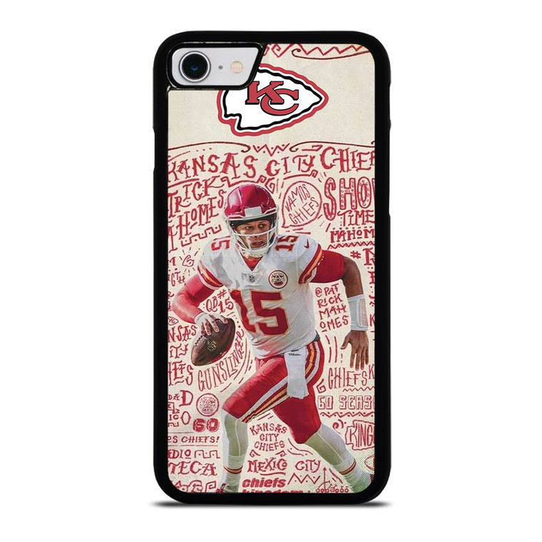 KANSAS CITY CHIEFS 15 PATRICK MAHOMES iPhone SE 2022 Case Cover