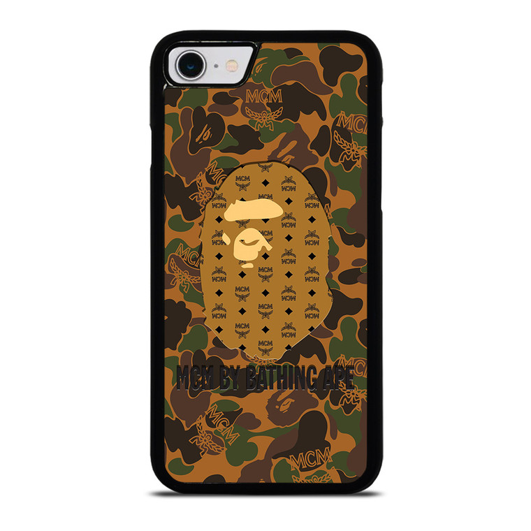 MCM MICHAEL CROMER MUNICH BATHING APE CAMO iPhone SE 2022 Case Cover