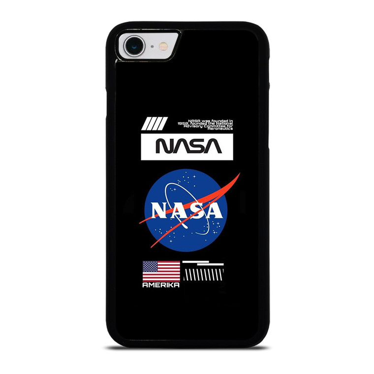 NASA AMERIKA LOGO iPhone SE 2022 Case Cover