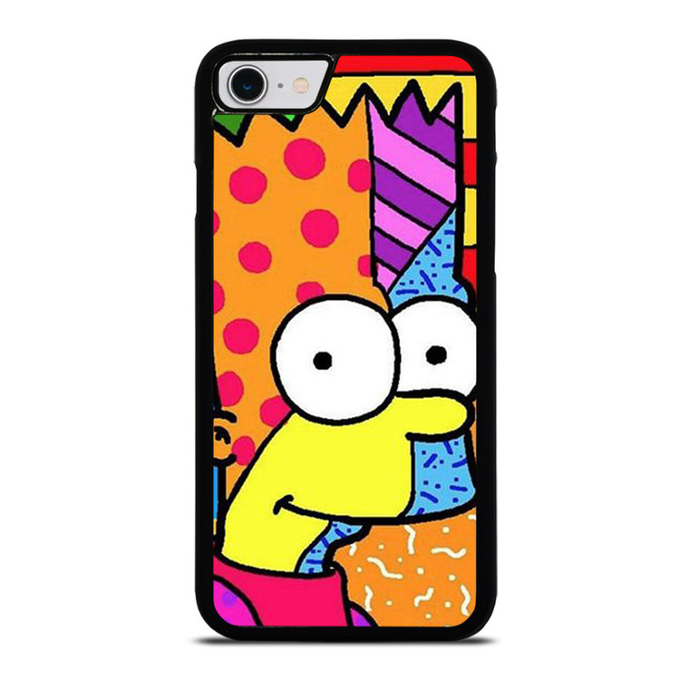 ROMERO BRITTO BART SIMPSONS ART iPhone SE 2022 Case Cover