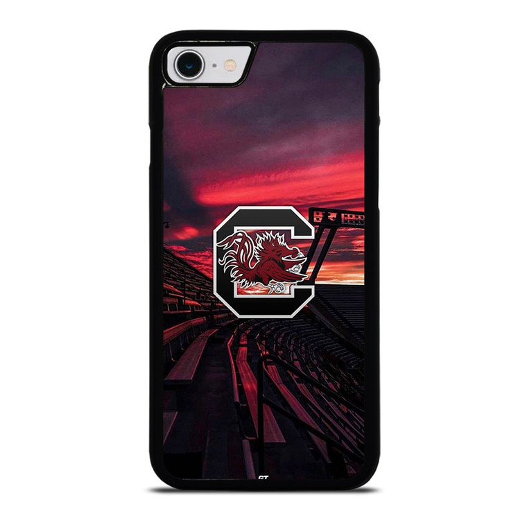 SOUTH CAROLINA GAMECOCKS FOOTBALL UNIVERSITY LOGO iPhone SE 2022 Case Cover
