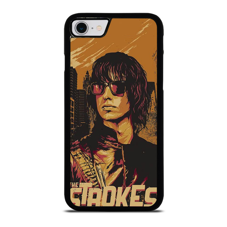 THE STROKES BAND VINTAGE POSTER iPhone SE 2022 Case Cover