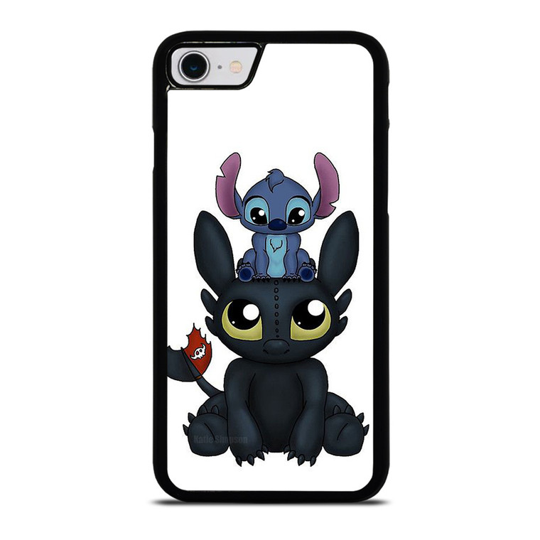 TOOTHLESS STITCH CUTE CARTOON iPhone SE 2022 Case Cover