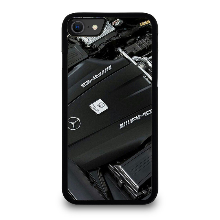 AMG ENGINE MERCEDES BENZ LOGO. iPhone SE 2020 Case Cover
