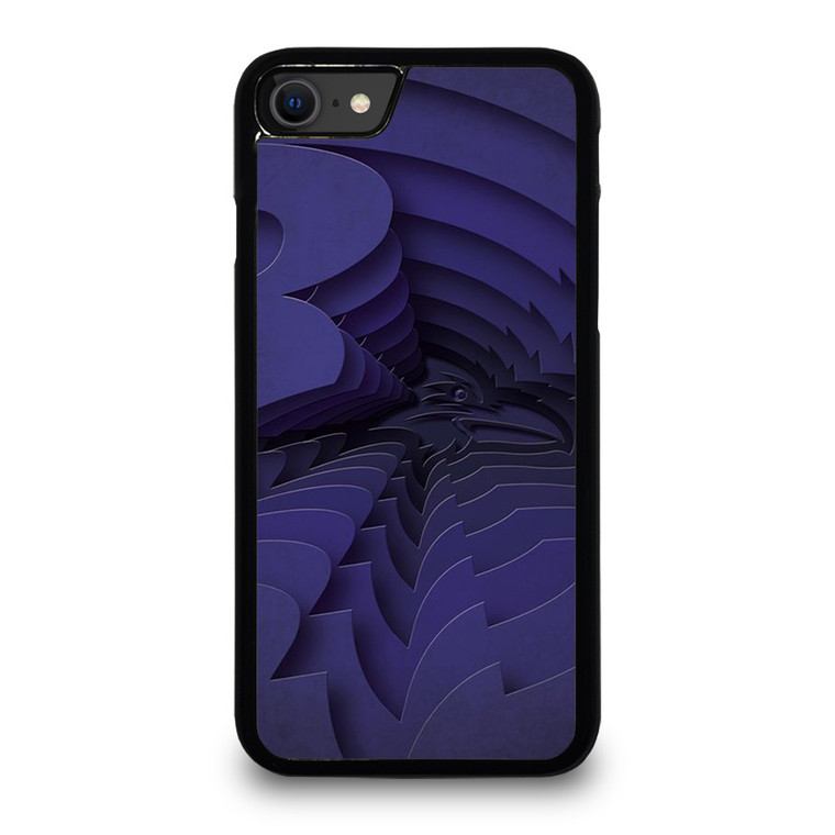 BALTIMORE RAVENS FOOTBALL LOGO NFL ICON. iPhone SE 2020 Case Cover
