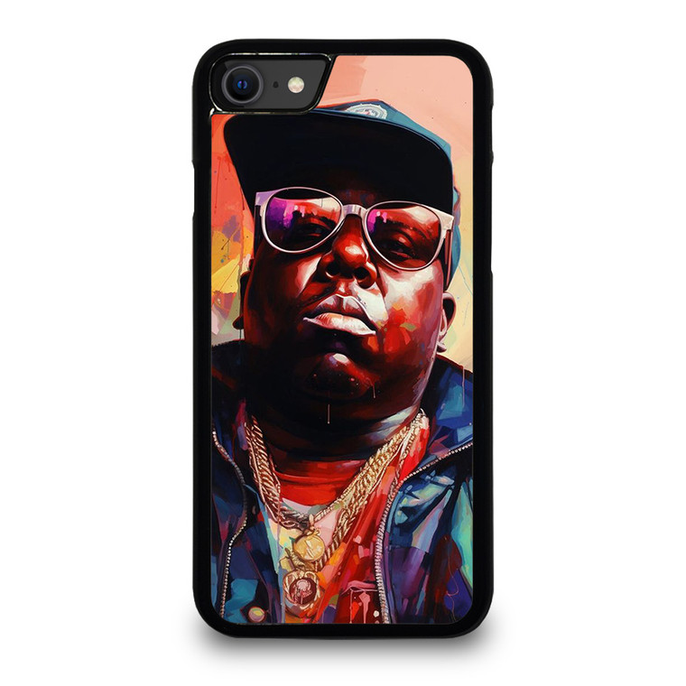 BIGGIE SMALL NOTORIOUS BIG RAPPER ART. iPhone SE 2020 Case Cover
