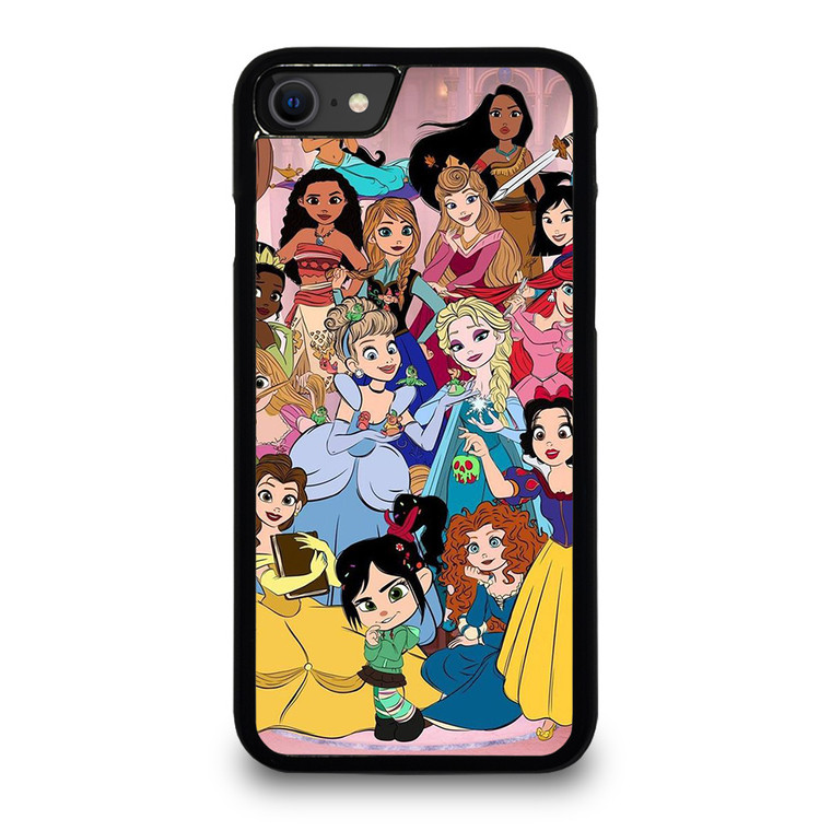 CARTOON DISNEY PRINCESS X VENELLOPE. iPhone SE 2020 Case Cover