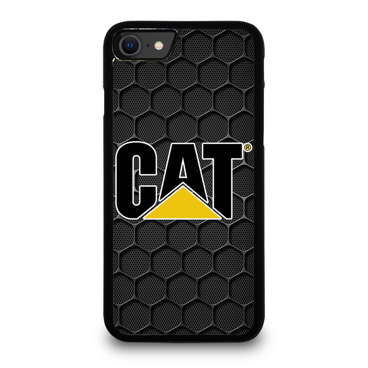 CATERPILLAR CAT TRACTOR LOGO HEXA METAL. iPhone SE 2020 Case Cover