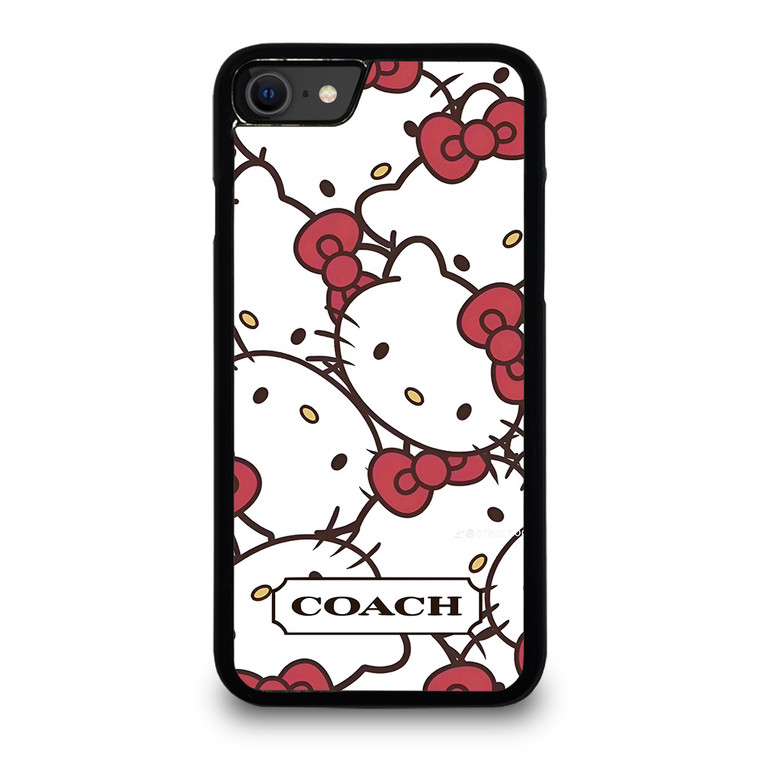 COACH NEW YORK HELLO KITTY FACE COLLAGE. iPhone SE 2020 Case Cover
