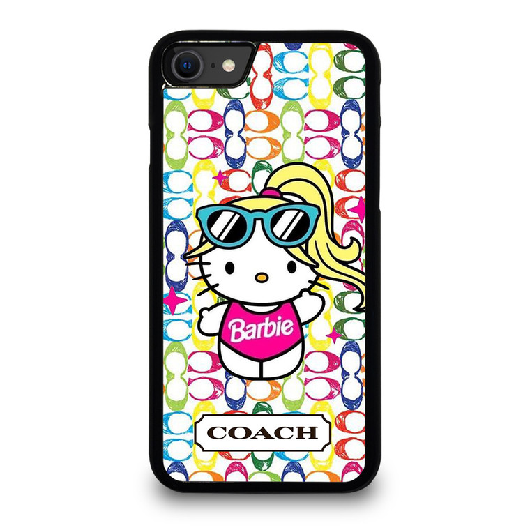 COACH NEW YORK LOGO HELLO KITTIE BARBIE. iPhone SE 2020 Case Cover COACH NEW YORK LOGO HELLO KITTIE BARBIE. iPhone SE 2020 Case Cover