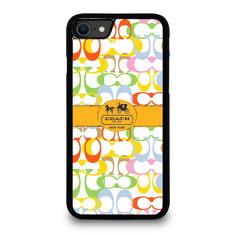 COACH NEW YORK LOGO LUXURY FASHION. iPhone SE 2020 Case Cover