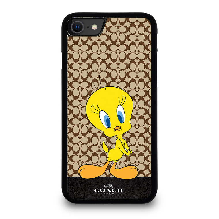 COACH NEW YORK LOGO TWEETY BIRD. iPhone SE 2020 Case Cover